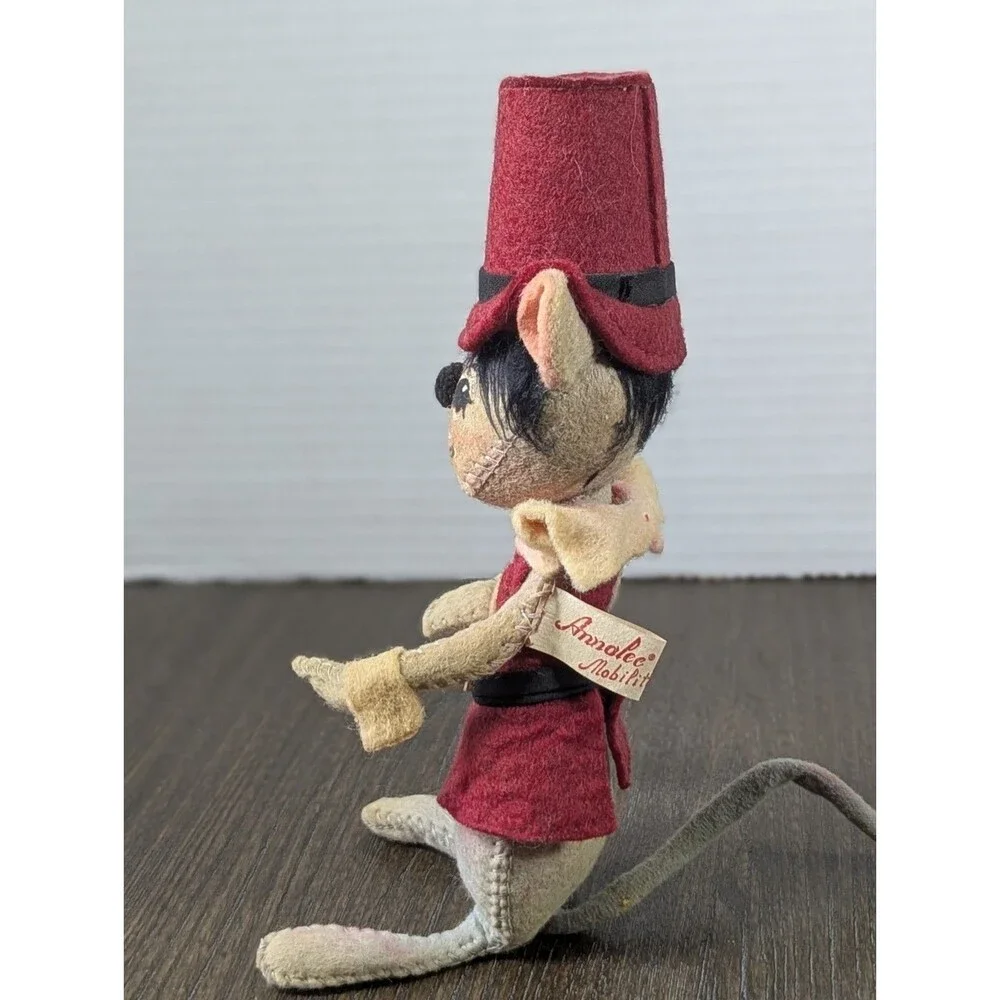 Vintage 1965 Annalee Pilgrim Male Mouse Doll 8